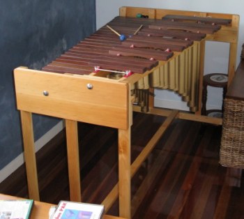 P3 marimba home built by an 8 year old