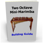 P2 mini marimba - these blueprints make building it easy