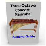 P3 chromatic concert marimba - making marimbas is easy with this building guide