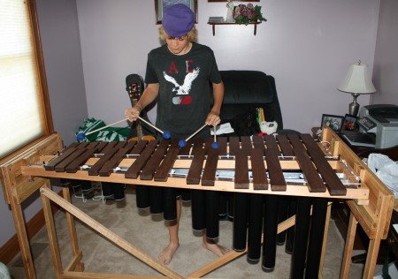 Sightly modified P3 marimba design DIY